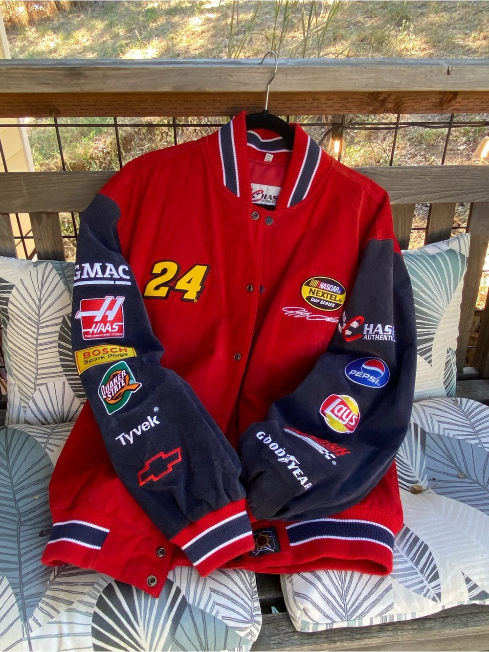 Jeff Gordon NASCAR cup series varsity jacket